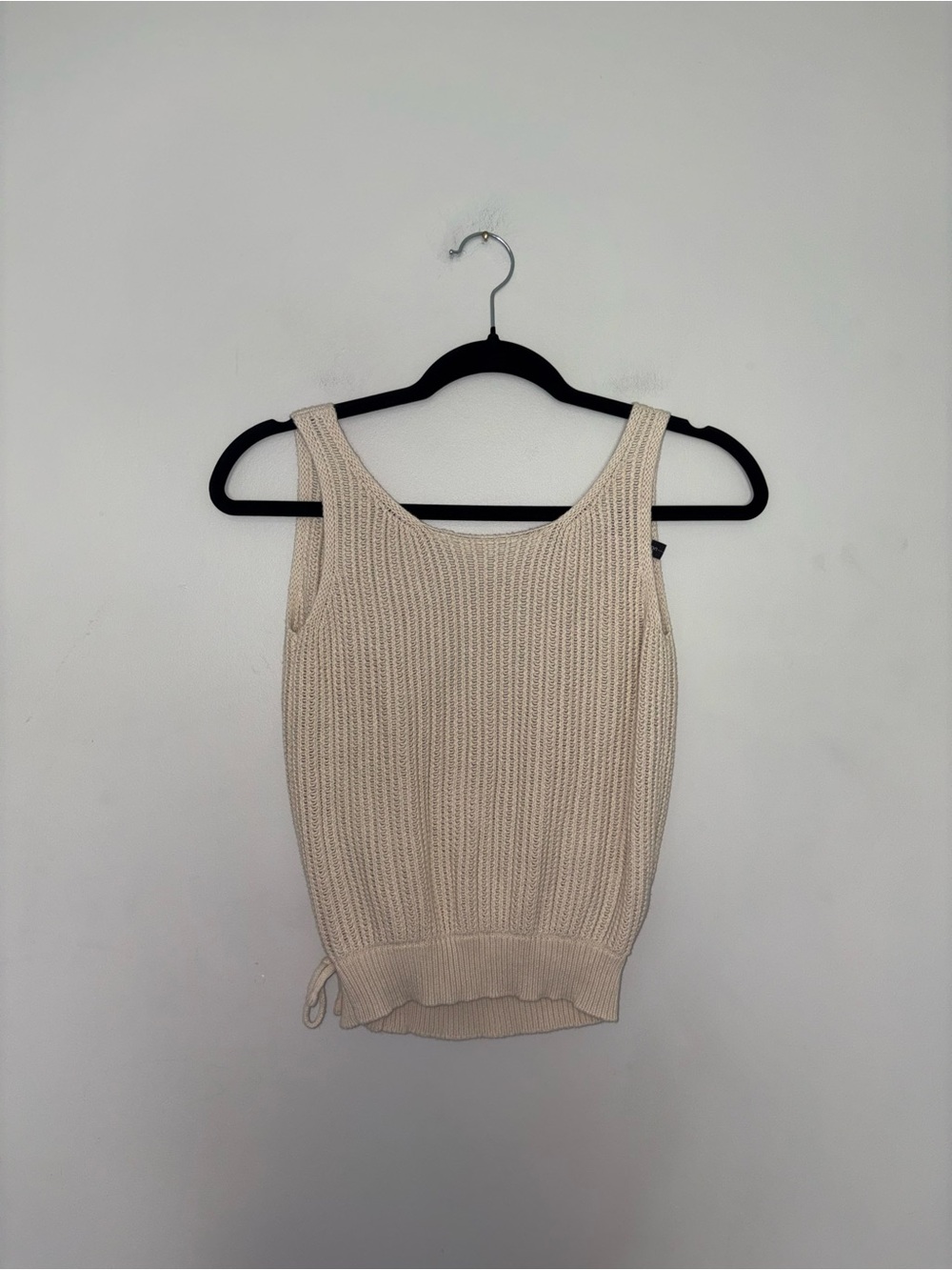 Moon & Madison | Cram Knit Open Back TankTop